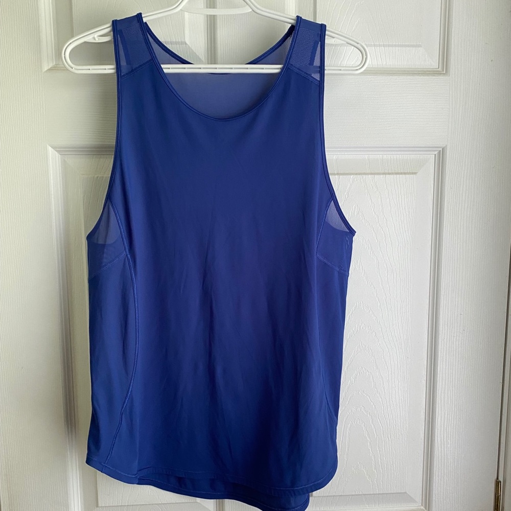 Lululemon Sculpt Tank II, Blue
